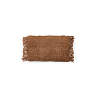 Bazar Bizar Housse de coussin En Coton Oh My Gee Brun 50 x 30 cm
