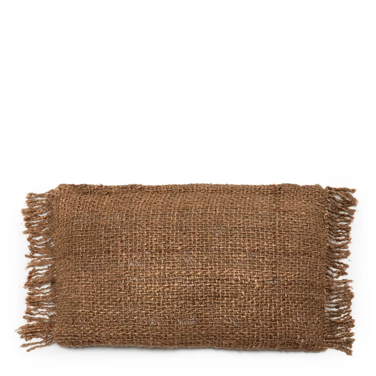 Bazar Bizar Housse de coussin En Coton Oh My Gee Brun 50 x 30 cm