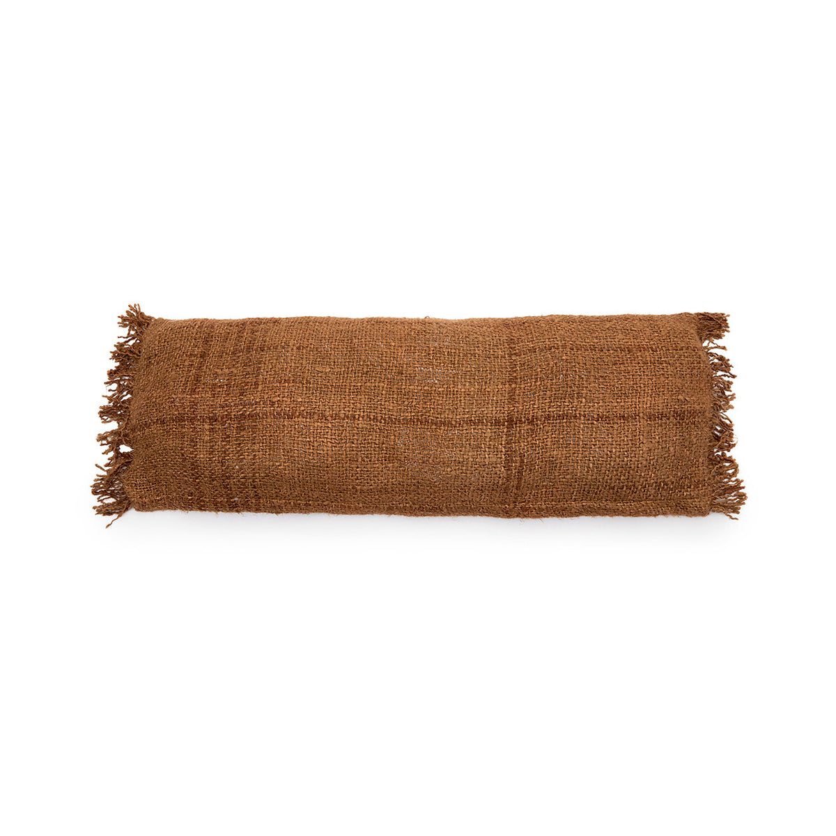 Bazar Bizar Housse de coussin En Coton Oh My Gee Brun 100 x 35 cm