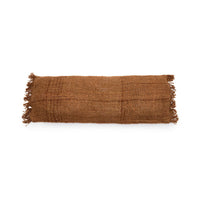 Bazar Bizar Housse de coussin En Coton Oh My Gee Brun 100 x 35 cm