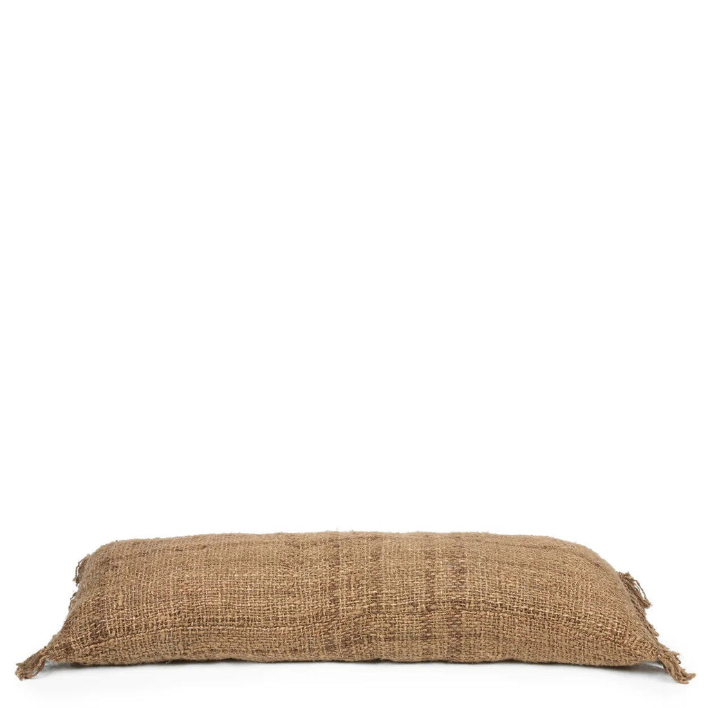 Bazar Bizar Housse de coussin En Coton Oh My Gee Brun 100 x 35 cm