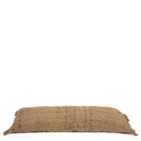 Bazar Bizar Housse de coussin En Coton Oh My Gee Brun 100 x 35 cm
