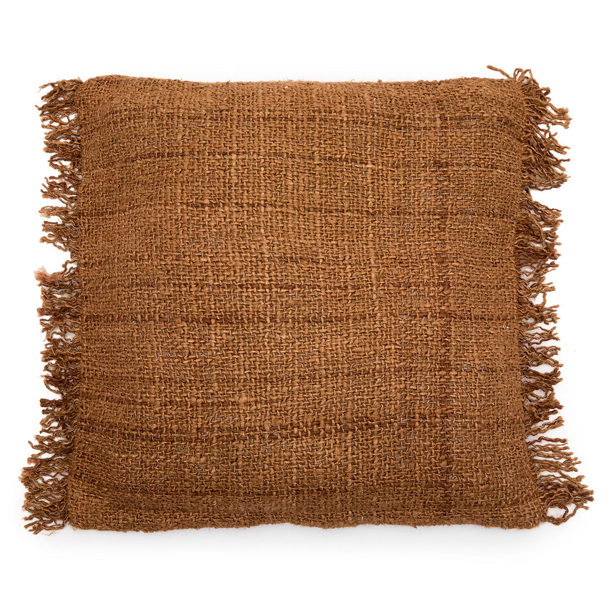 Bazar Bizar Katoenen Kussenhoes Oh My Gee Bruin 60 x 60 cm