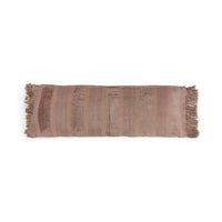 Bazar Bizar Housse de coussin En Velours Oh My Gee Béton 100 x 35 cm