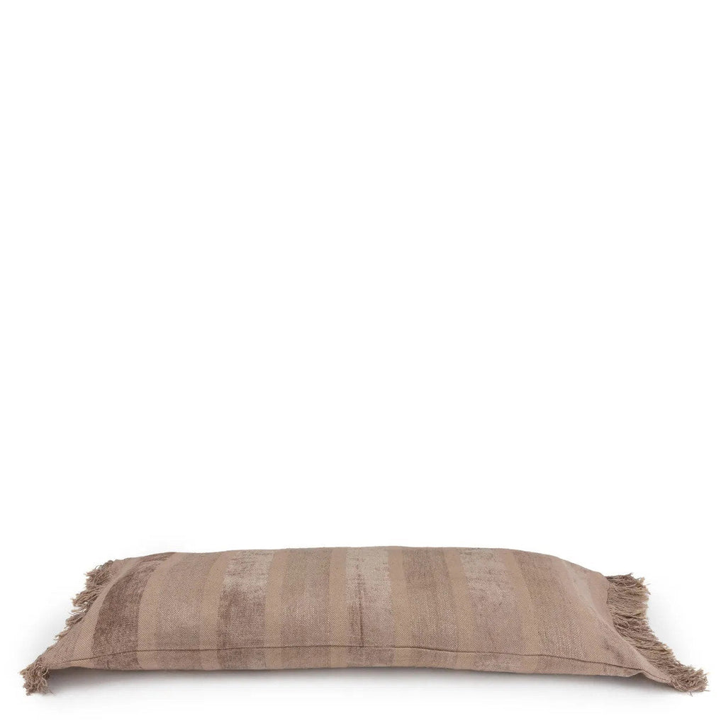 Bazar Bizar Housse de coussin En Velours Oh My Gee Béton 100 x 35 cm