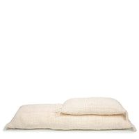 Bazar Bizar Housse de coussin En Coton Oh My Gee Crème 100 x 35 cm