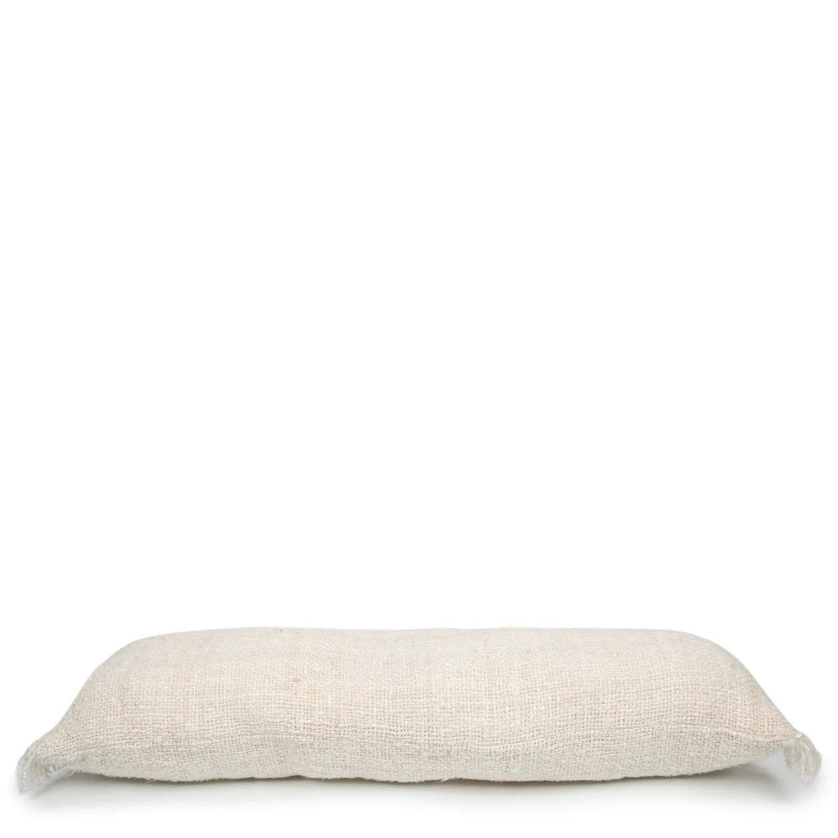 Bazar Bizar Katoenen Kussenhoes Oh My Gee Crème 100 x 35 cm