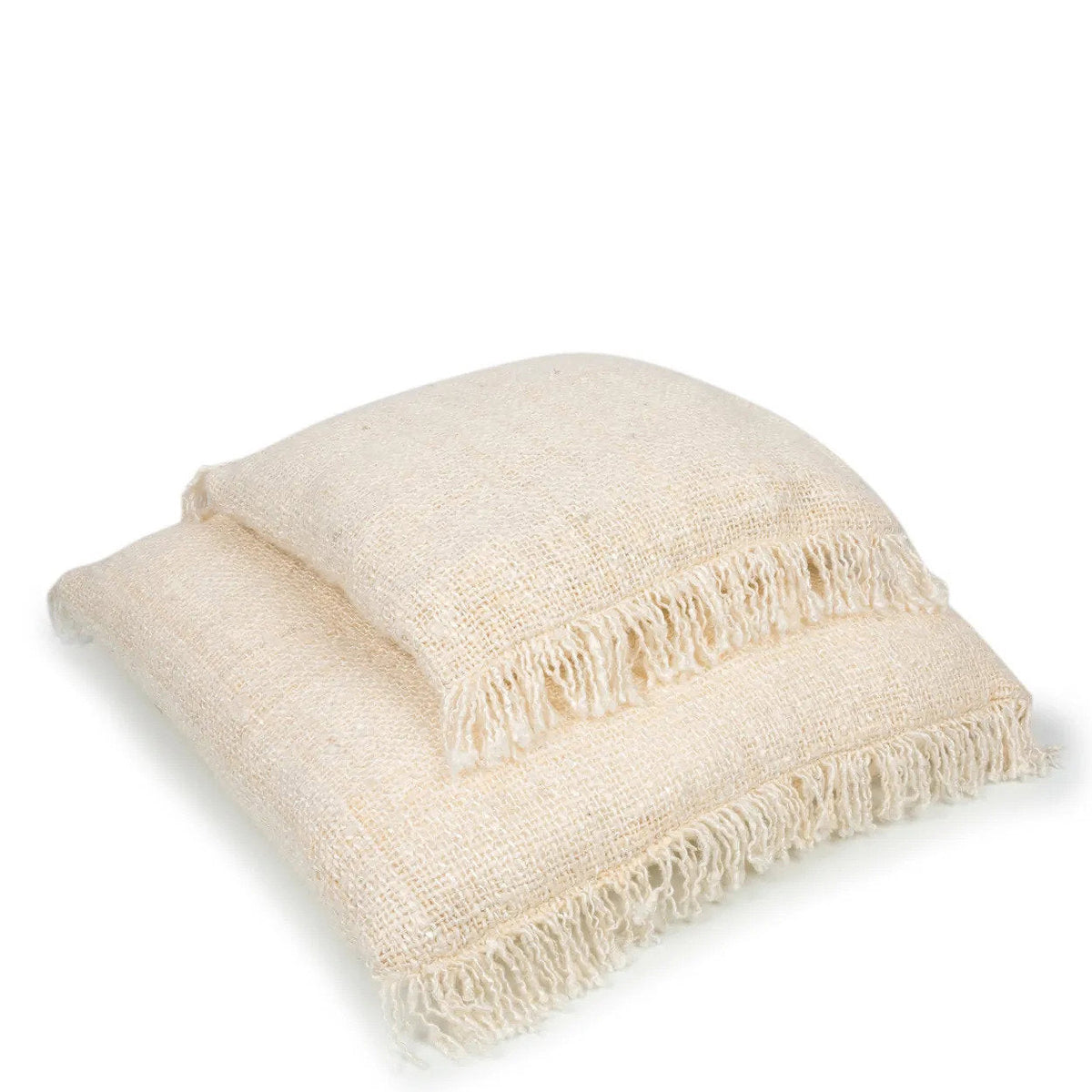 Bazar Bizar Housse de coussin En Coton Oh My Gee Crème 60 x 60 cm