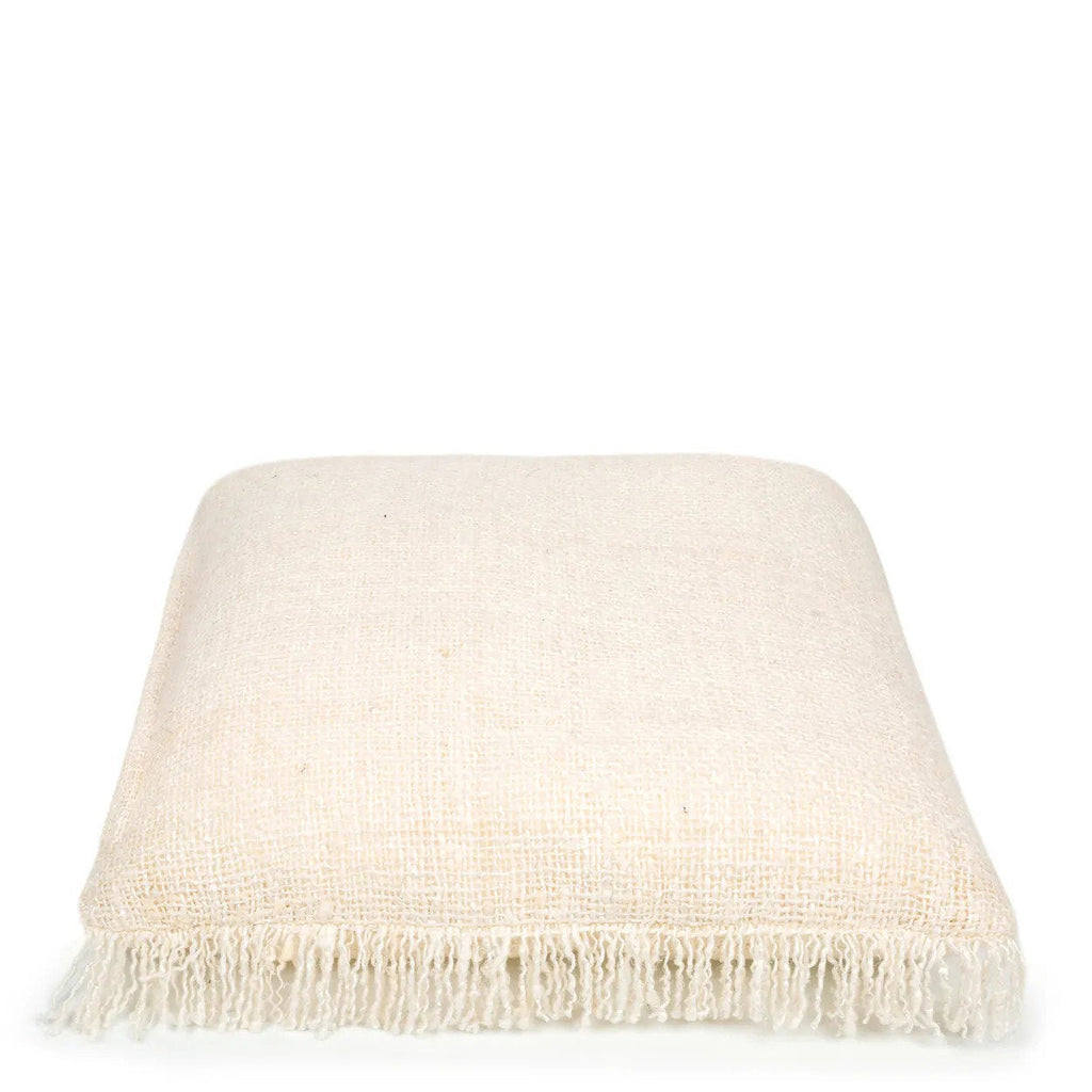 Bazar Bizar Housse de coussin En Coton Oh My Gee Crème 60 x 60 cm