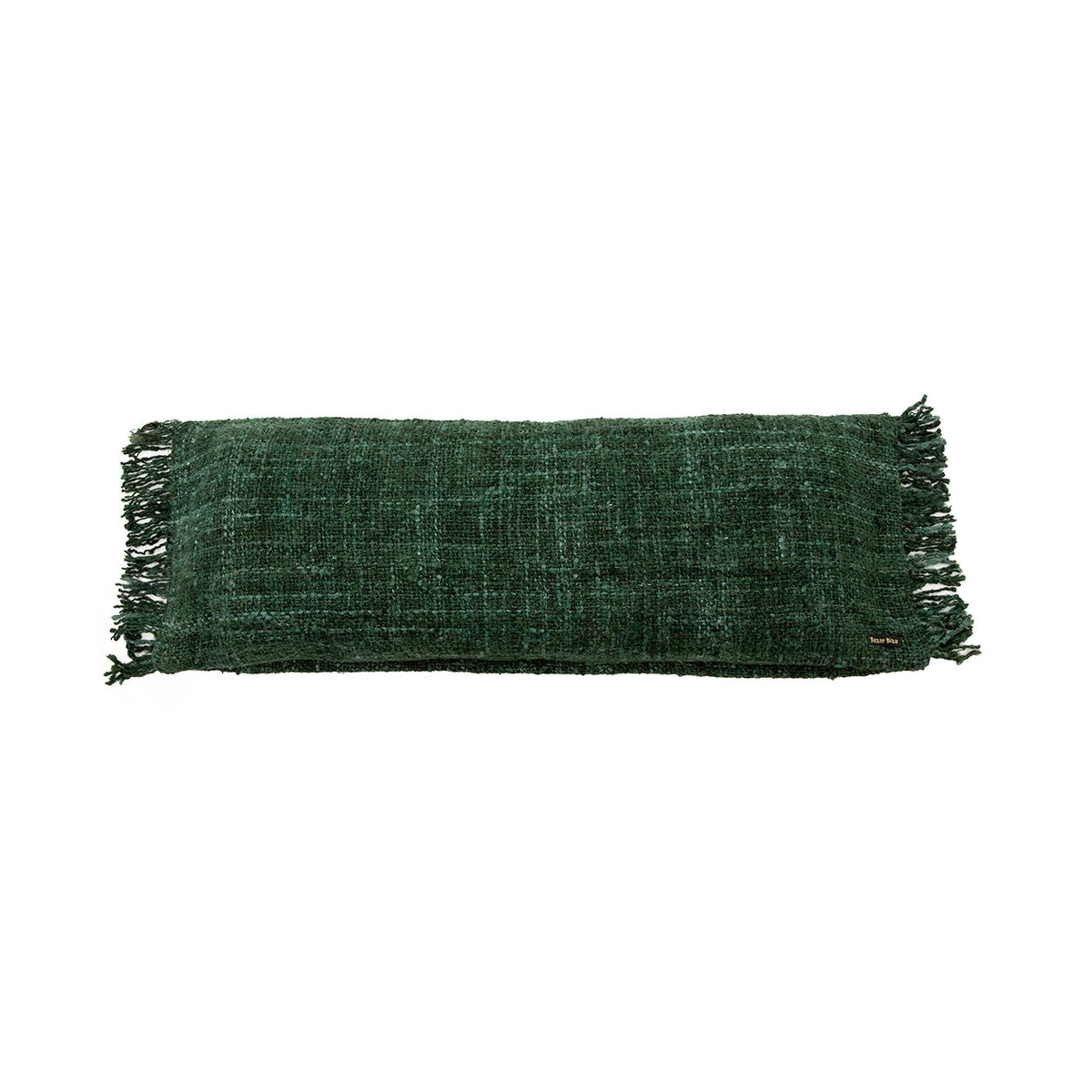Bazar Bizar Housse de coussin En Coton Oh My Gee Vert 100 x 35 cm