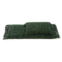 Bazar Bizar Housse de coussin En Coton Oh My Gee Vert 100 x 35 cm