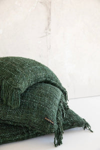 Bazar Bizar Housse de coussin En Coton Oh My Gee Vert 60 x 60 cm