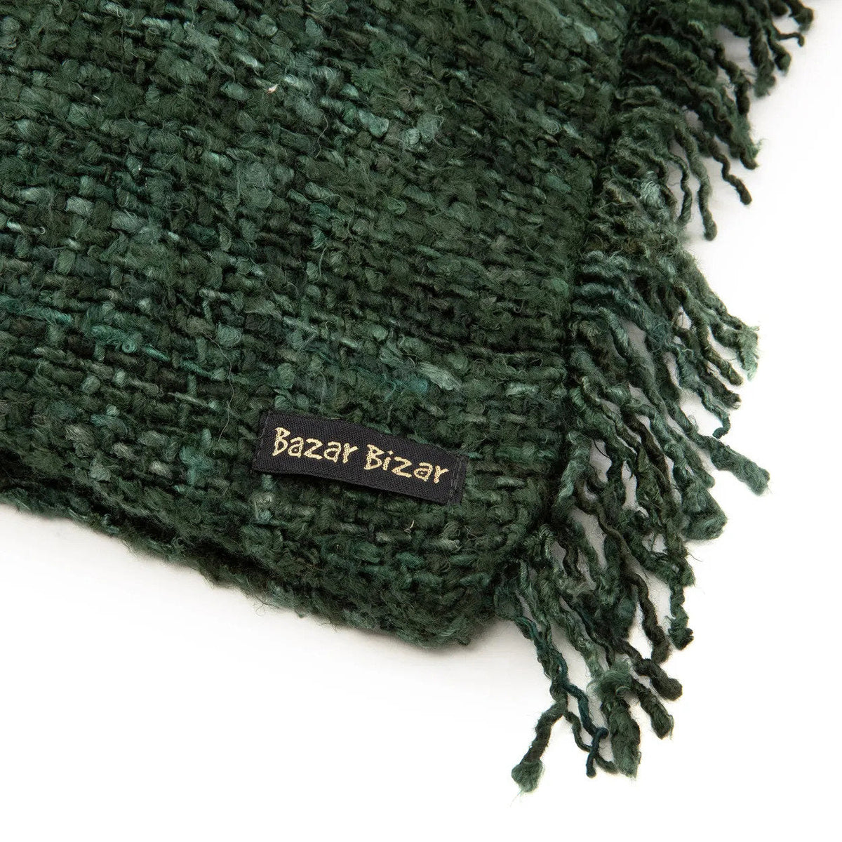 Bazar Bizar Housse de coussin En Coton Oh My Gee Vert 60 x 60 cm
