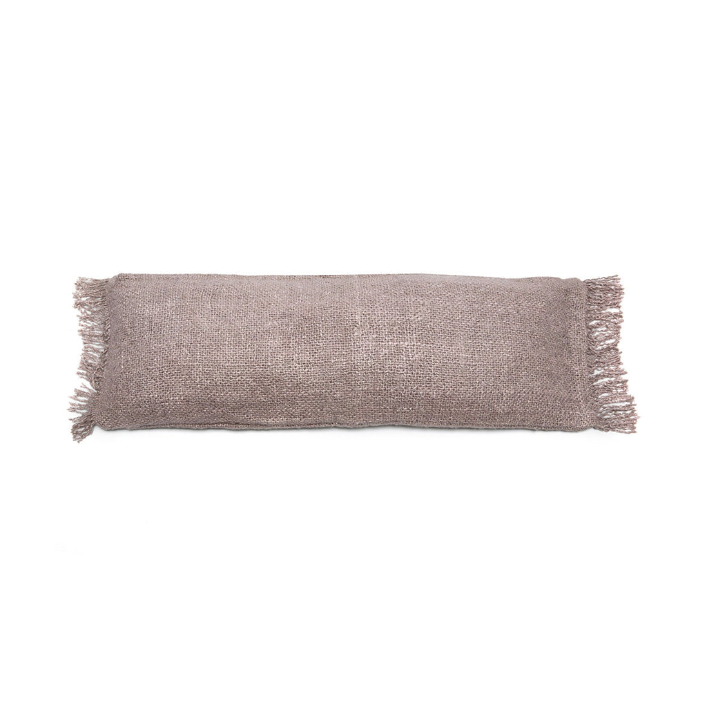 Bazar Bizar Housse de coussin En Coton Oh My Gee Gris 100 x 35 cm