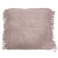 Bazar Bizar Housse de coussin En Coton Oh My Gee Gris 60 x 60 cm