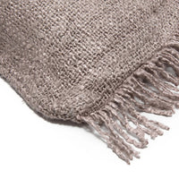 Bazar Bizar Housse de coussin En Coton Oh My Gee Gris 60 x 60 cm