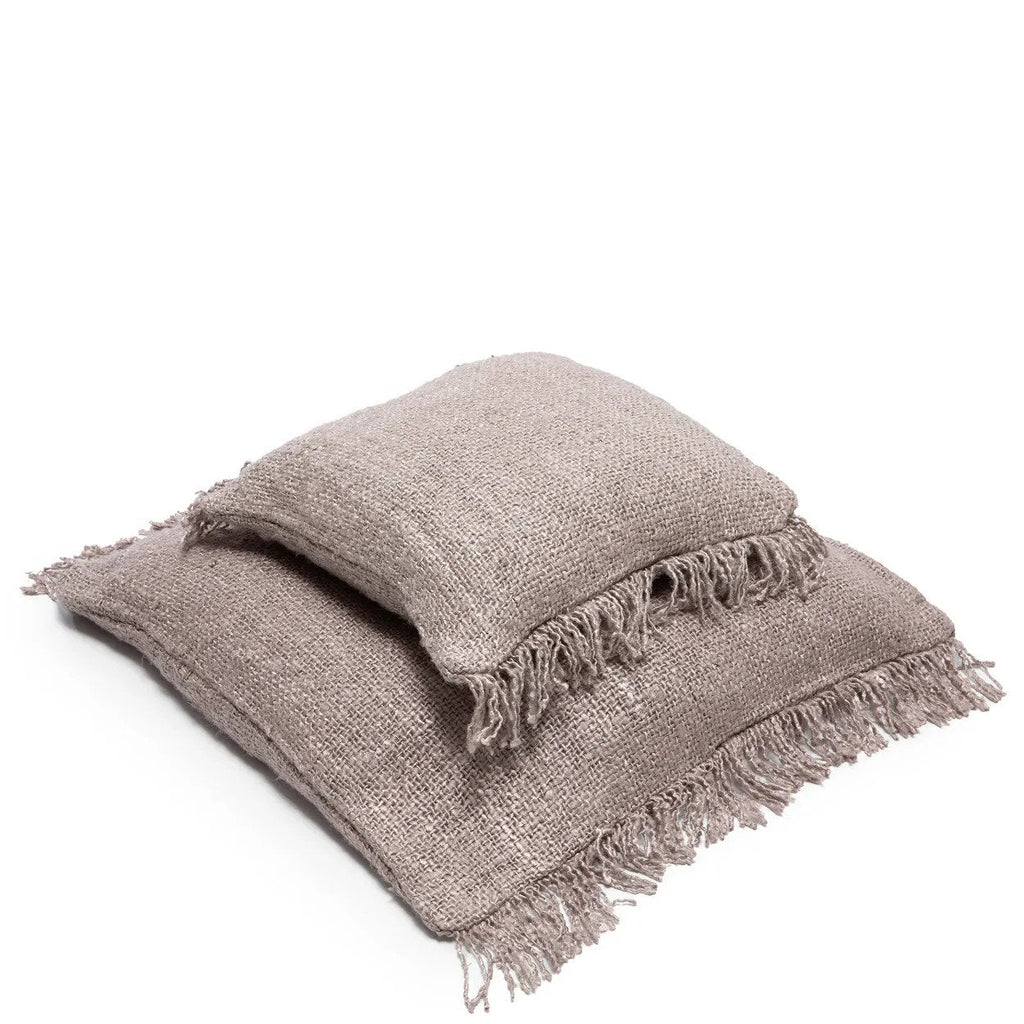 Bazar Bizar Housse de coussin En Coton Oh My Gee Gris 60 x 60 cm