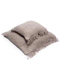 Bazar Bizar Housse de coussin En Coton Oh My Gee Gris 60 x 60 cm