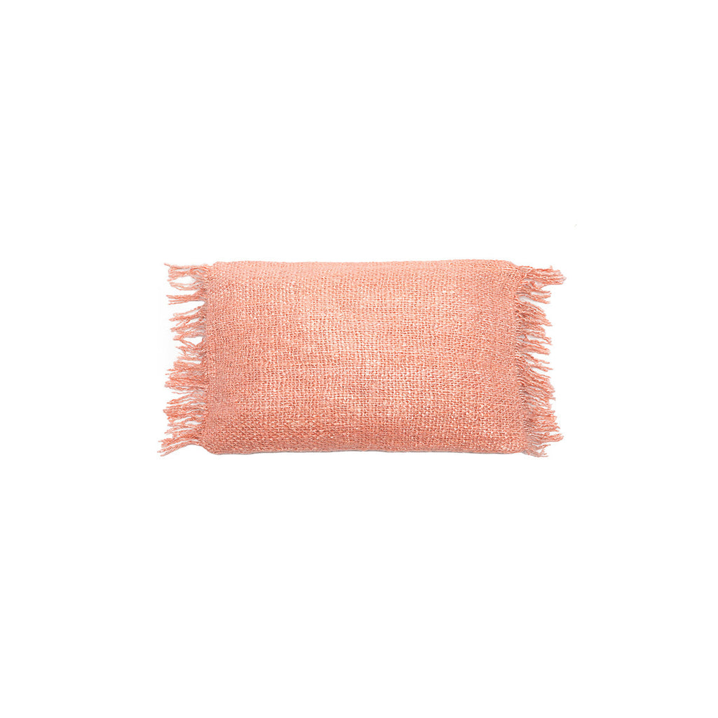 Bazar Bizar Housse de coussin En Coton Oh My Gee Rose 50 x 30 cm