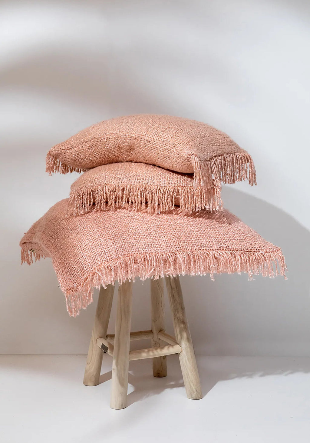 Bazar Bizar Housse de coussin En Coton Oh My Gee Rose 50 x 30 cm
