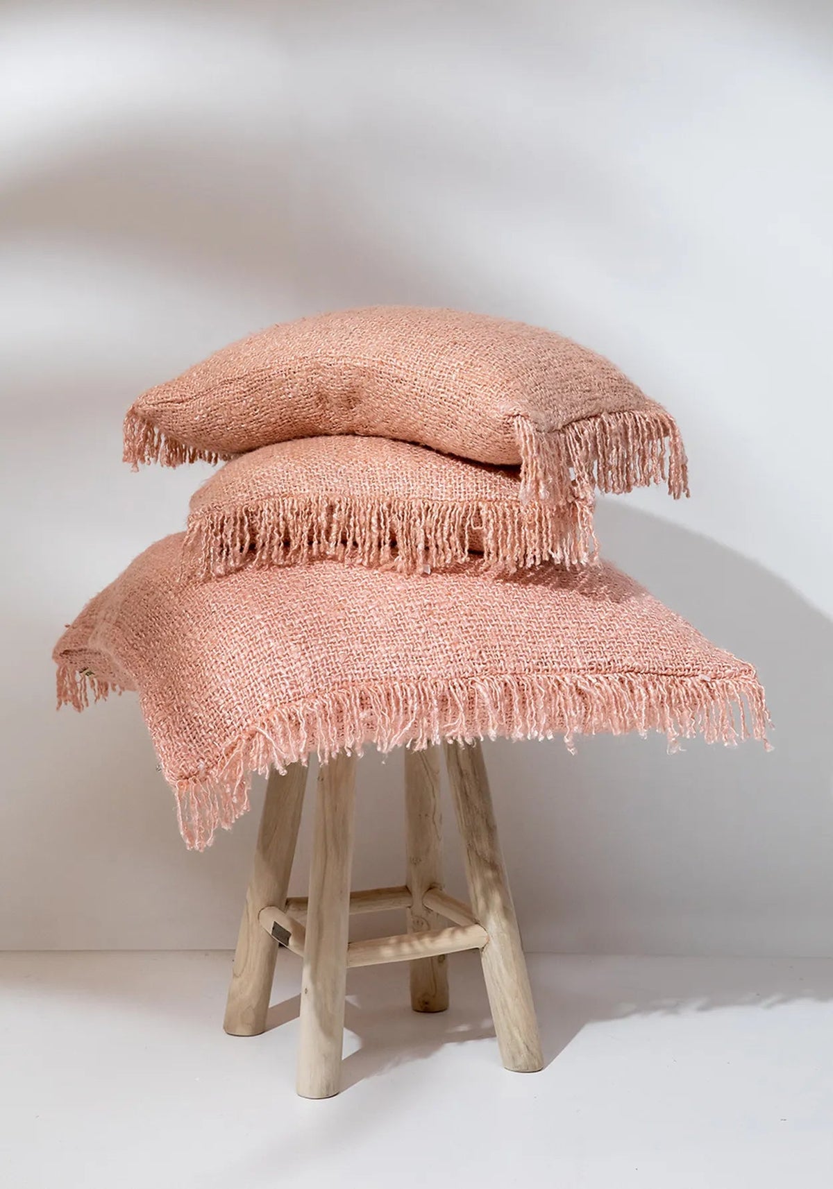 Bazar Bizar Housse de coussin En Coton Oh My Gee Rose 50 x 30 cm