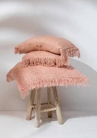 Bazar Bizar Housse de coussin En Coton Oh My Gee Rose 40 x 40 cm