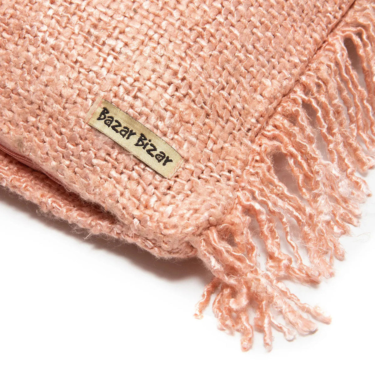 Bazar Bizar Katoenen Kussenhoes Oh My Gee Roze 40 x 40 cm