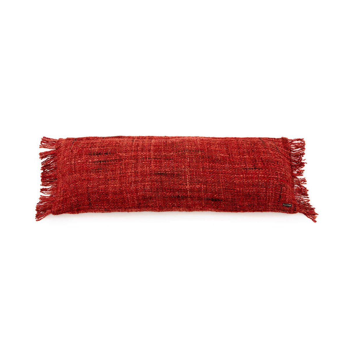 Bazar Bizar Katoenen Kussenhoes Oh My Gee Rood 100 x 35 cm