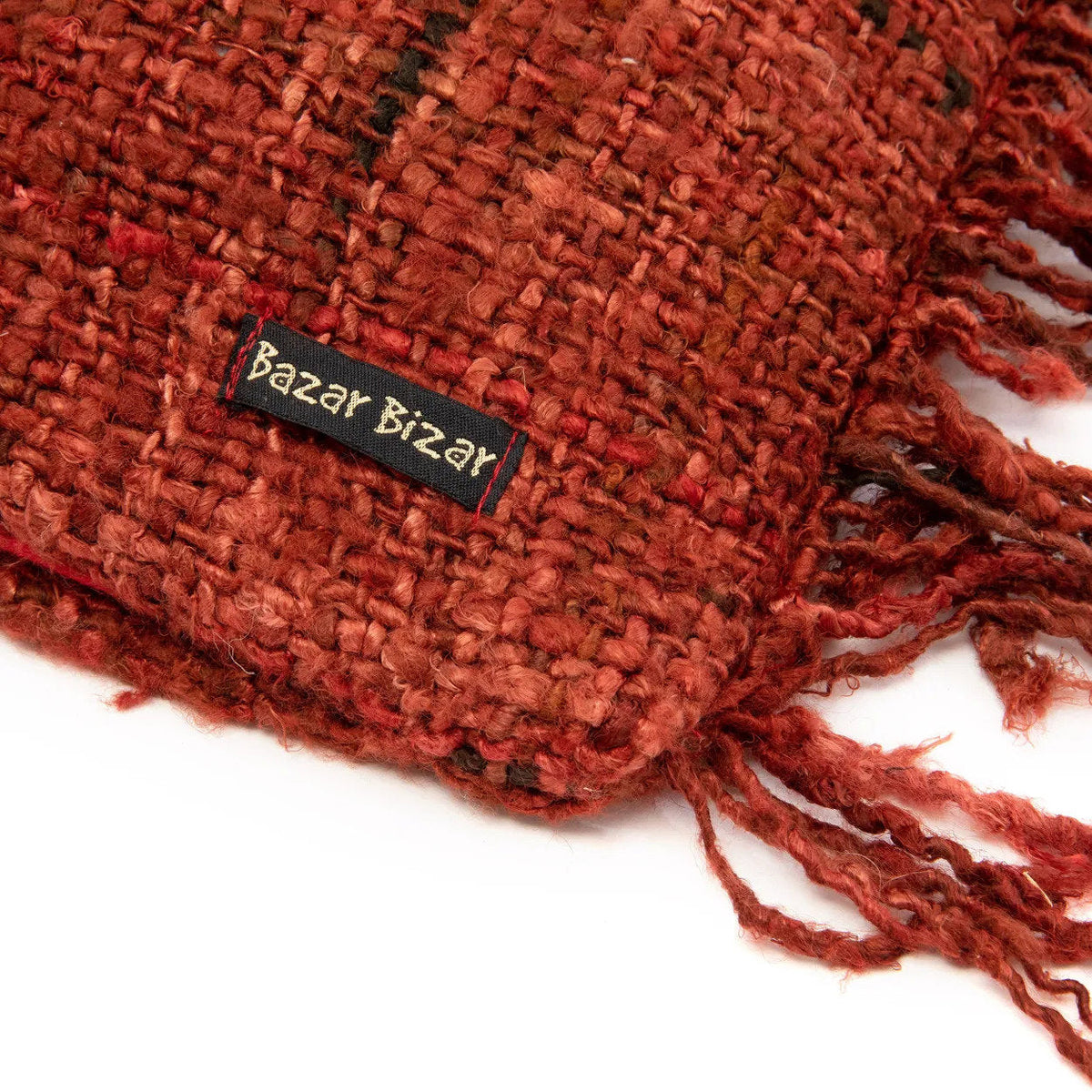 Bazar Bizar Housse de coussin En Coton Oh My Gee Rouge 60 x 60 cm