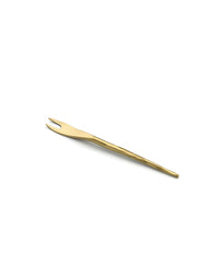 Bazar Bizar Messing Vork Olive Fork Goud L12 cm