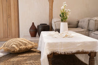 Bazar Bizar Linnen Tafelkleed Wit 150 x 250 cm