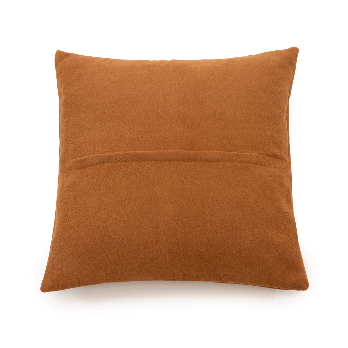 Bazar Bizar Housse de coussin En Cuir Four Panel Camel 40 x 40 cm