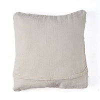 Bazar Bizar Housse de coussin En Lin Threads Naturel/Blanc 50 x 50 cm