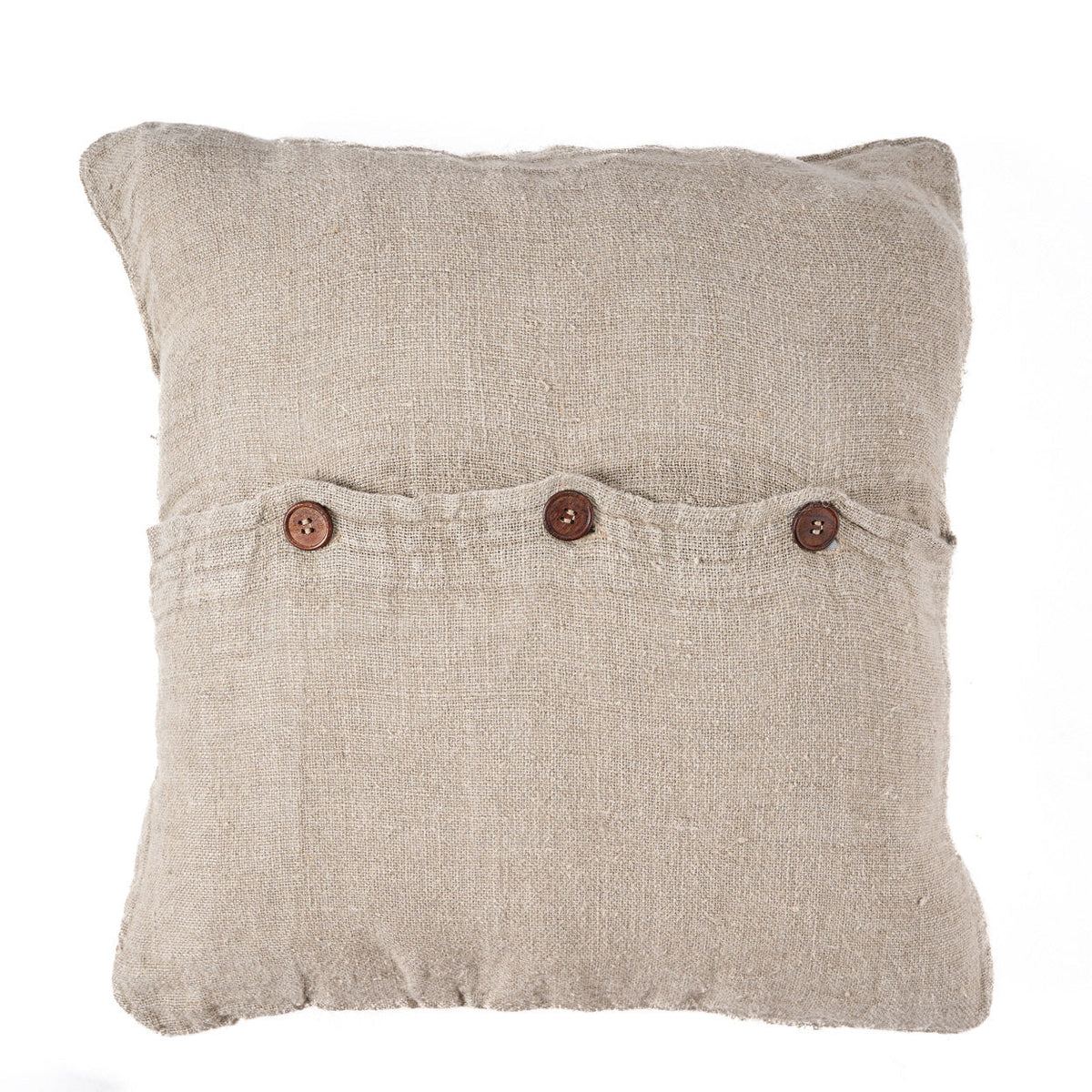 Bazar Bizar Housse de coussin En Lin Edit Naturel 50 x 50 cm