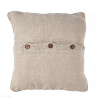 Bazar Bizar Housse de coussin En Lin Edit Naturel 50 x 50 cm