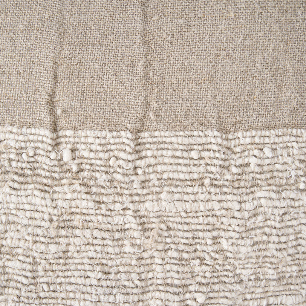Bazar Bizar Housse de coussin En Lin Edit Naturel 50 x 50 cm