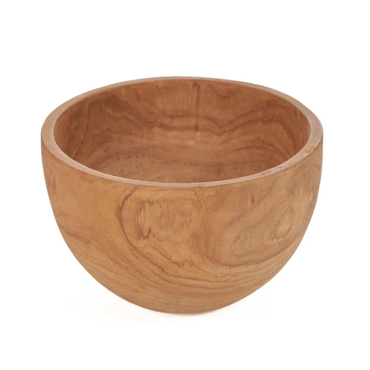 Bazar Bizar Teakhouten Schaal Zen Bowl Naturel Ø25 x H15 cm