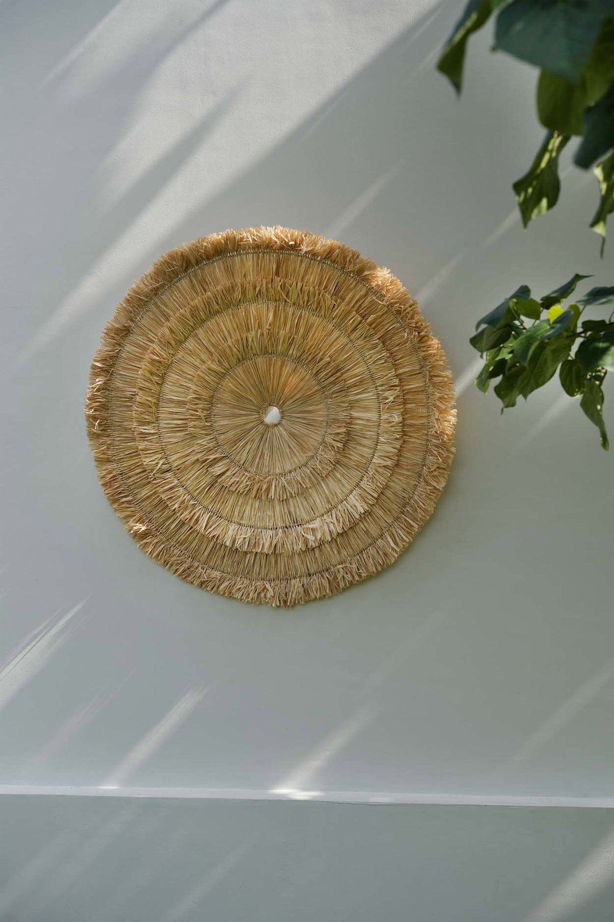 Bazar Bizar Sisal Wanddecoratie Sehseh Naturel Ø85 cm
