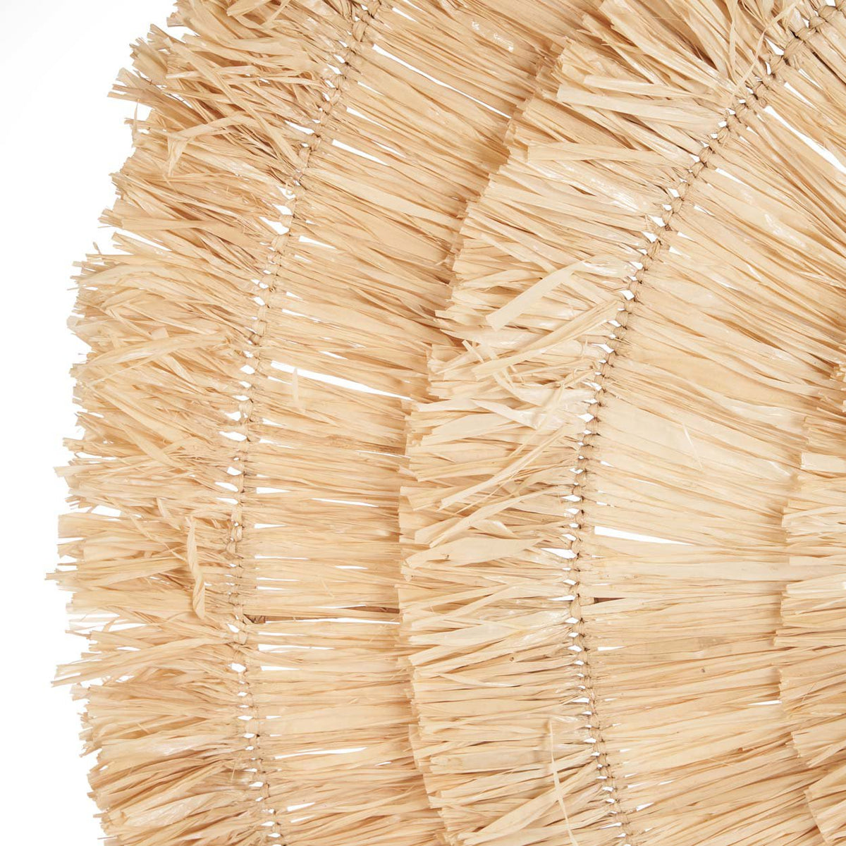 Bazar Bizar Sisal Wanddecoratie Sehseh Naturel Ø85 cm
