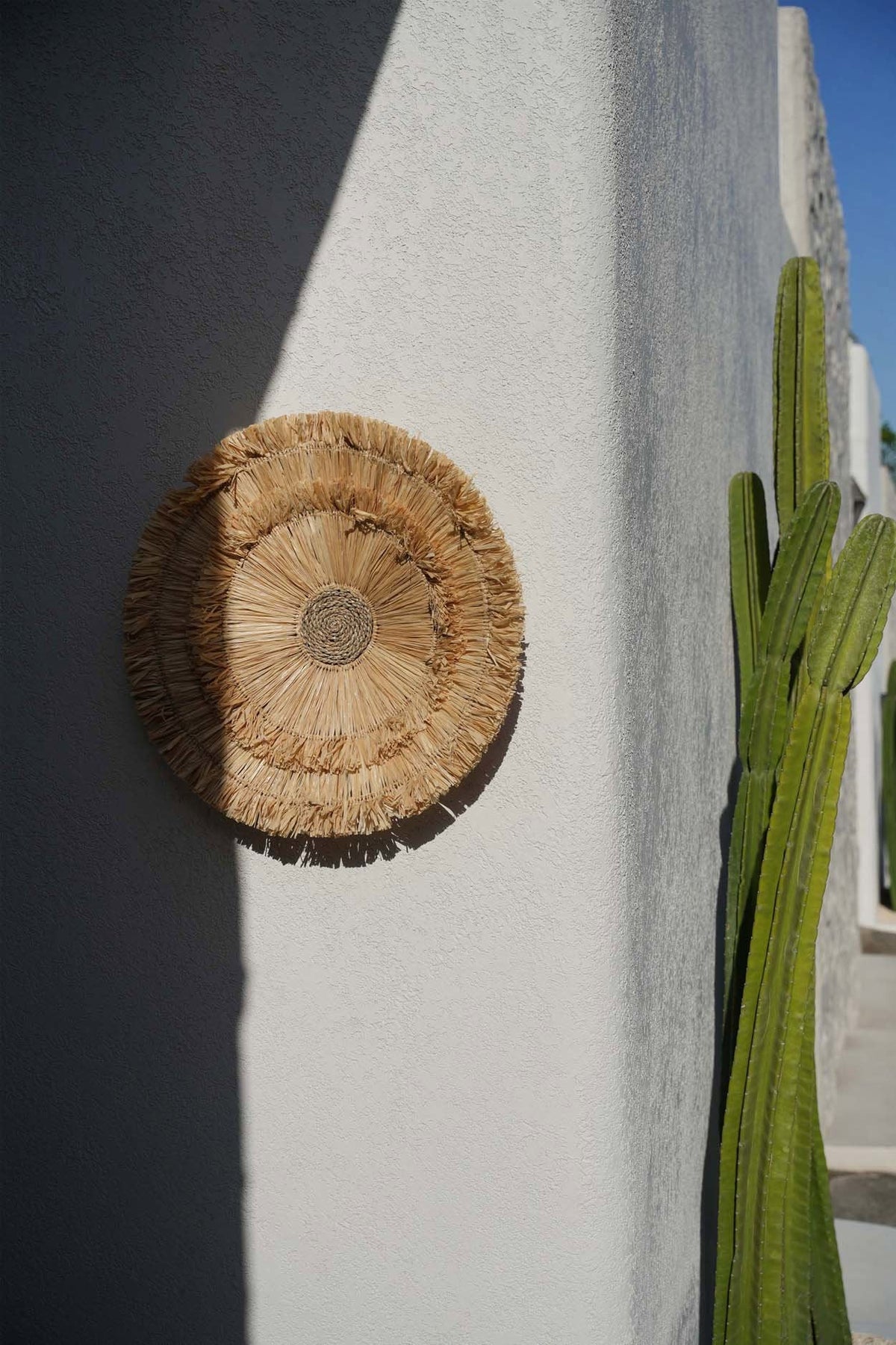 Bazar Bizar Sisal Wanddecoratie Wanita Naturel Ø60 cm
