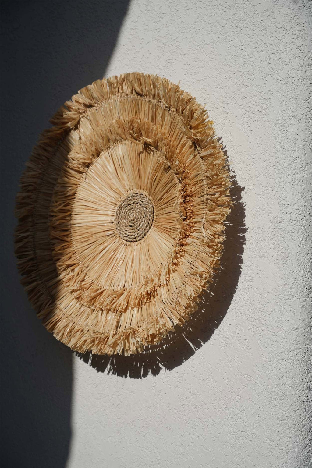Bazar Bizar Sisal Wanddecoratie Wanita Naturel Ø60 cm