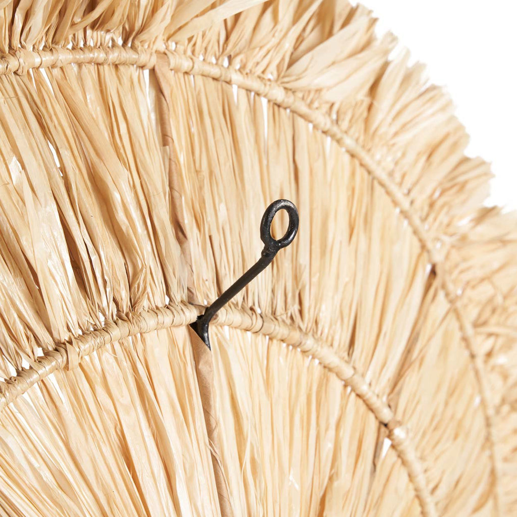 Bazar Bizar Sisal Wanddecoratie Wanita Naturel Ø60 cm