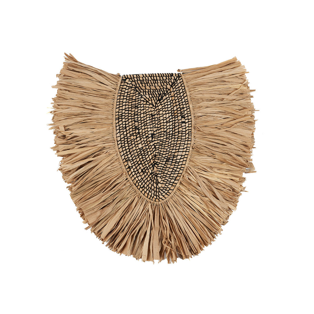 Bazar Bizar Pandan Wanddecoratie Nahla Naturel 85 x 81 cm