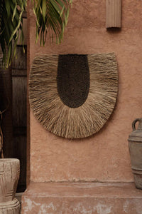 Bazar Bizar Pandan Wanddecoratie Nahla Naturel 85 x 81 cm