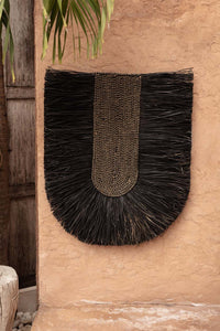 Bazar Bizar Pandan Wanddecoratie Dada Zwart 74 x 87 cm