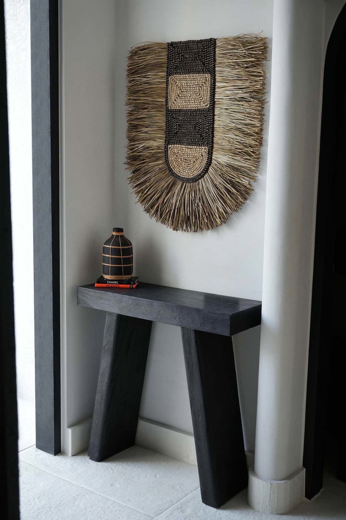 Bazar Bizar Pandan Wanddecoratie Dada Naturel 78 x 85 cm
