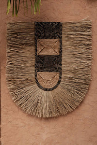 Bazar Bizar Pandan Wanddecoratie Dada Naturel 78 x 85 cm