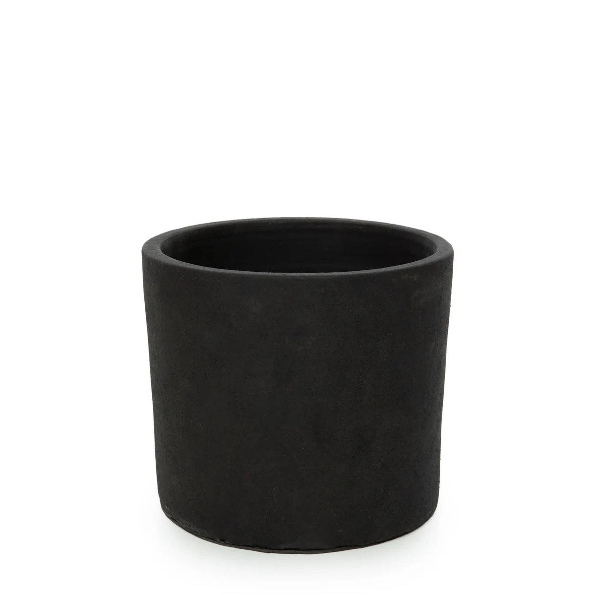 Bazar Bizar Terracotta Plantenpot Charcoal Zwart/Naturel Ø30 x H68 cm