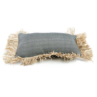 Bazar Bizar Housse de coussin En Coton Bonita Naturel/Noir 50 x 30 cm