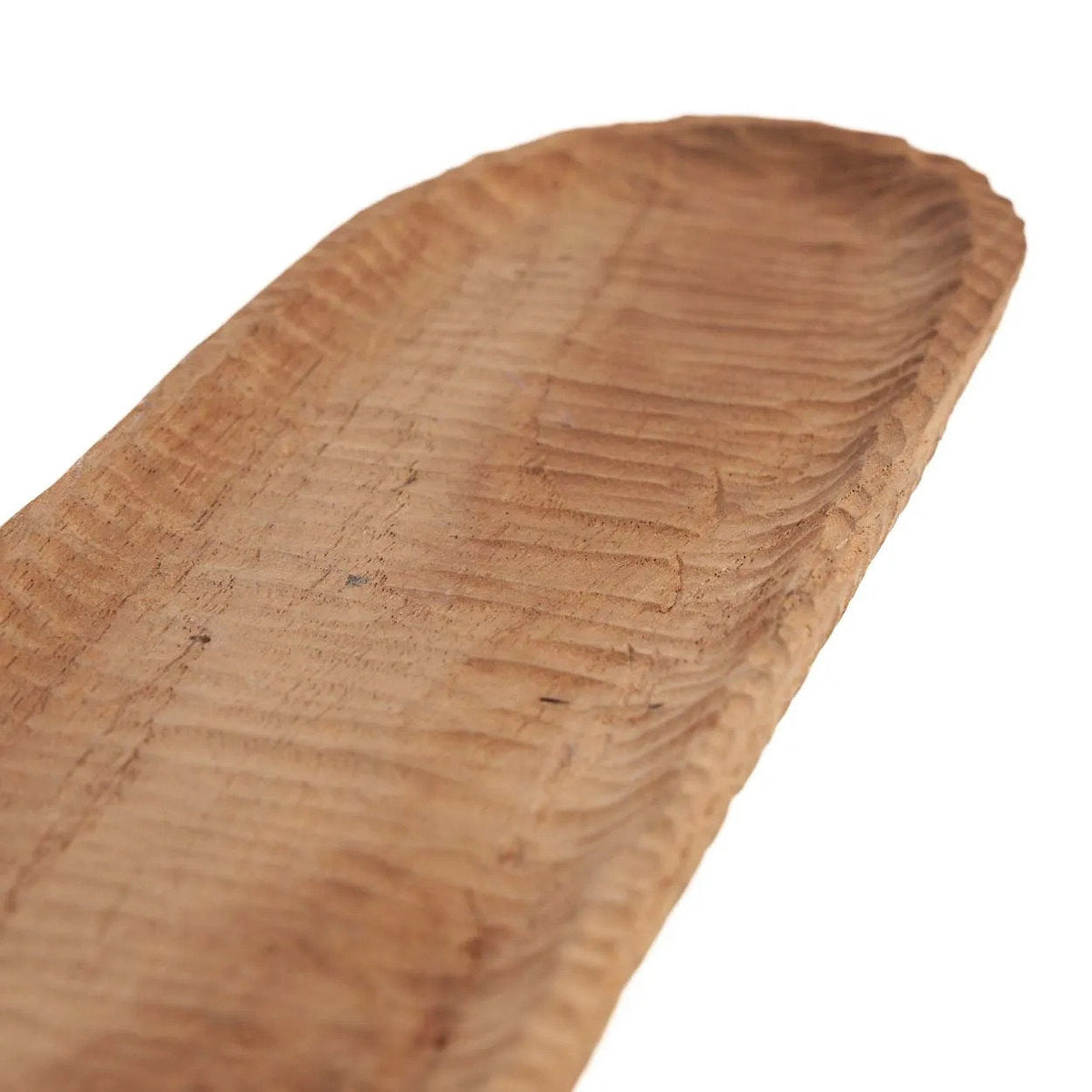 Bazar Bizar Teakhouten Schaal French Bread Plate Naturel 45 x 9 cm